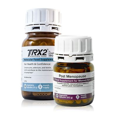 TRX2® Набір дієтичних добавок проти випадіння волосся у жінок в період постменопаузи