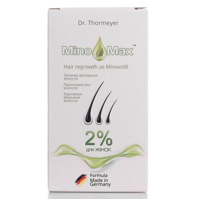 Миномакс 2% (Minomax 2%) - лосьон для стимуляции роста волос у женщин