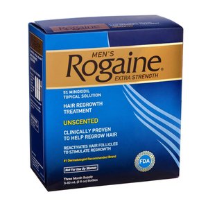 Rogaine 5% 60 ml.- для мужчини, 3 флакона