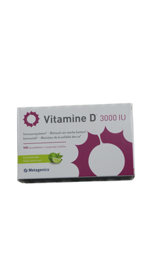Вітамін Д 3000IU (дієтична добавка №168 жув.табл.)"Vitaminе D 3000IU" Metagenics